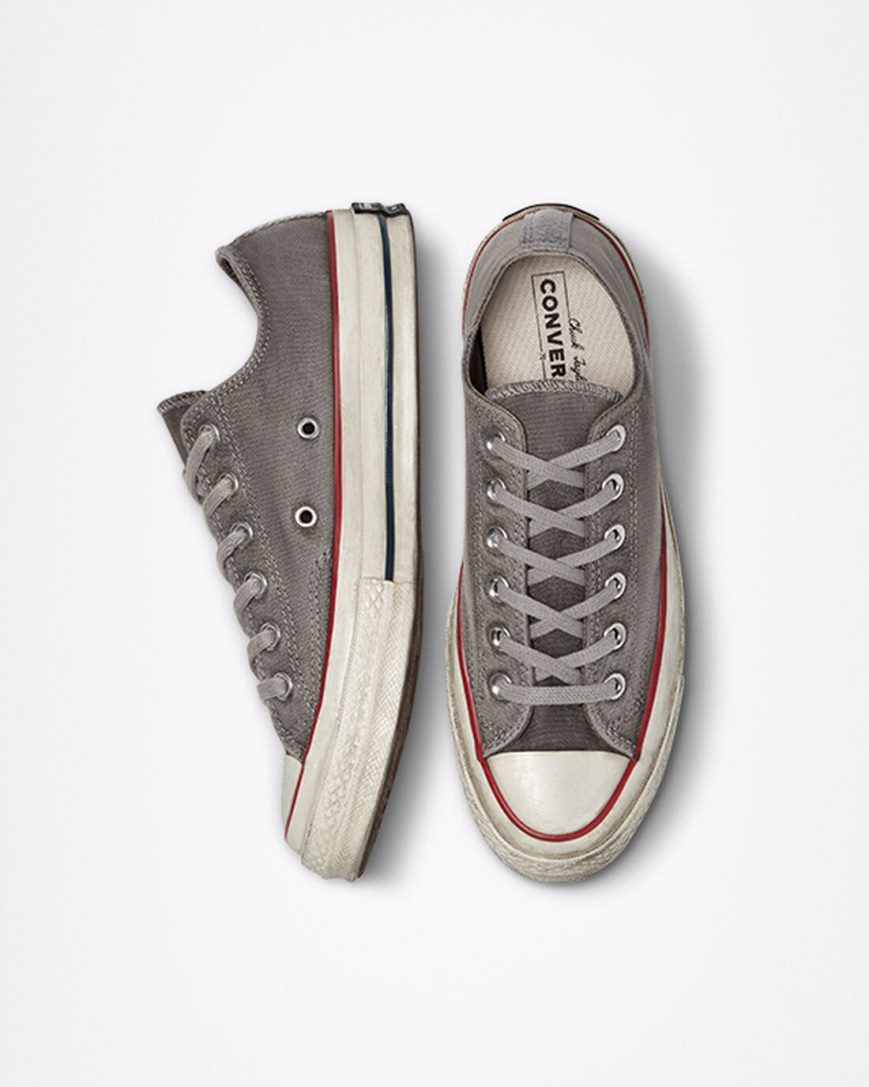 Zapatillas Bajas Converse Chuck 70 Smoked Canvas Mujer Blancas | PE 42P78L